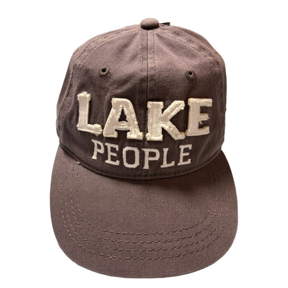 Accessories - LAKE PEOPLE Embroidered Baseball Cap - Charcoal